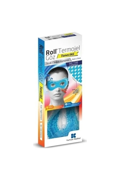 ROLL Sıcak Soğuk Termojel Göz Tanecikli Kompres 9cm X 23cm