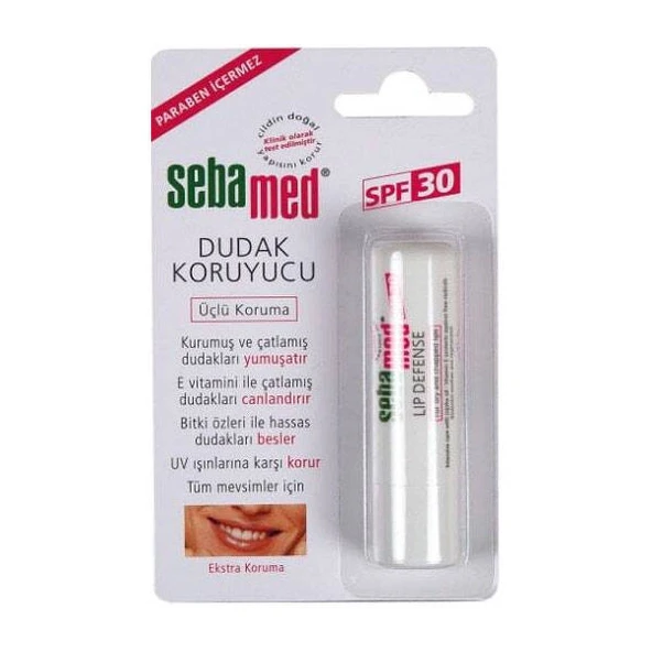 Sebamed Dudak Koruyucu SPF 30 4,8gr ürün görseli