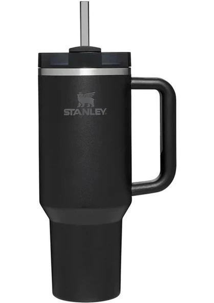 Stanley The Quencher  30 Oz (0,88 L) Pipetli Termos Siyah