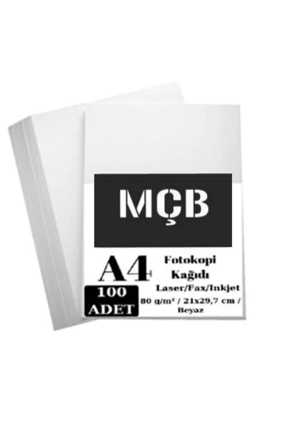 Copierbond A4 Fotokopi Kağıdı 100'lü Paket 90 Gr Kağıt