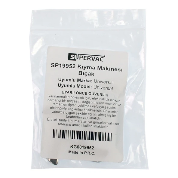 Kıyma Makinesi Bıçak, Kiwi KMG-2603 ile Uyumlu - Resim 4