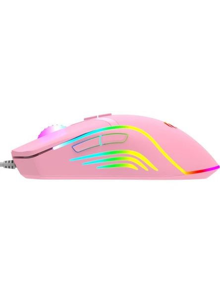 Havit Gamenote MS1026 Gaming Oyuncu Mouse Pembe - 4