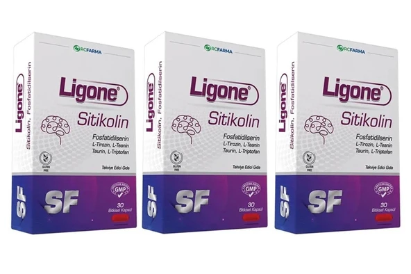 Ligone Sitikolin 30 Kapsül 3 Adet