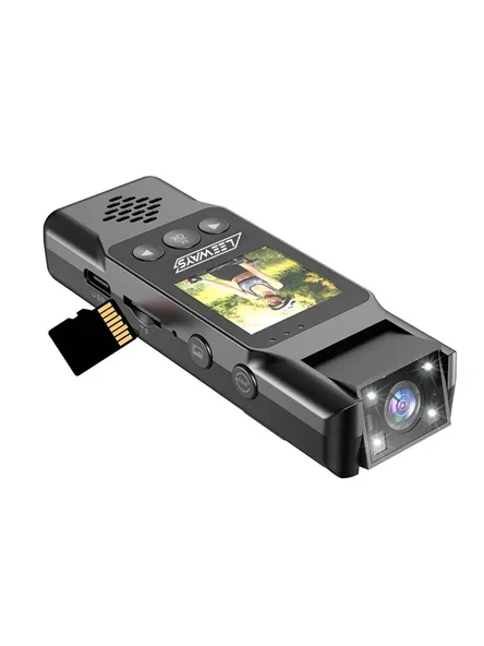 4K 1080p HD Mini Vücut-Yaka Kamerası Aksiyon Kamerası - 4