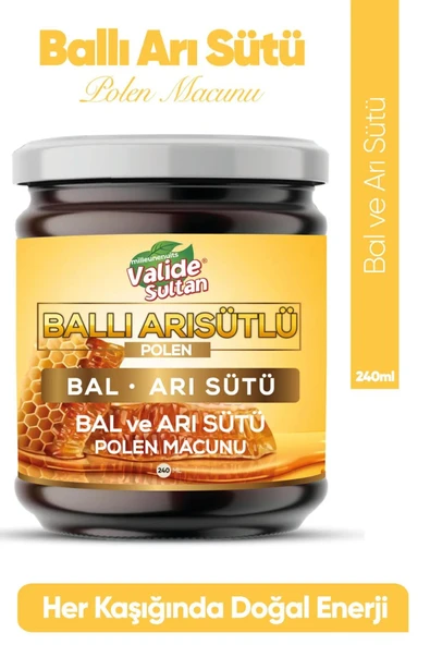 Milleunenuits Valide Sultan Bal & Arı Sütü & Polen İçerin Macun 240 GR