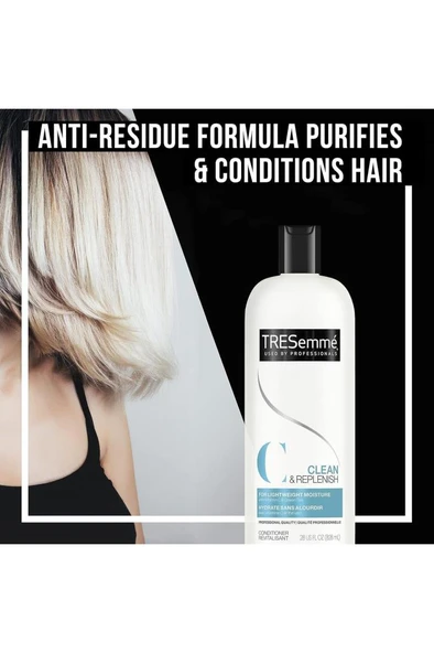 TRESemme Clean & Replenish Temizleyici ve Yenileyici Saç Kremi 828ML - 4