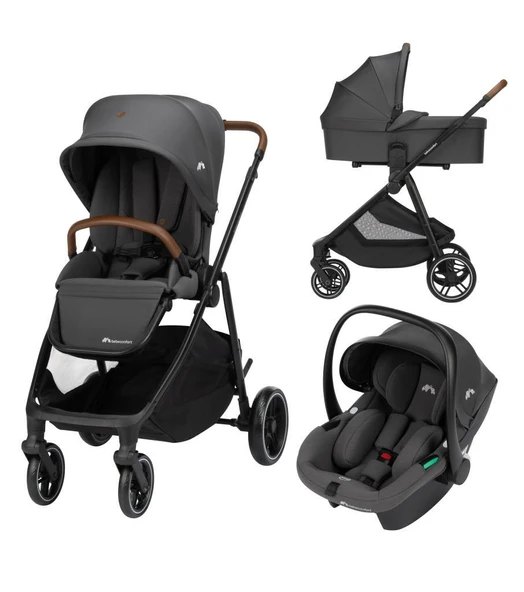 Bebeconfort Luvia Trio 3'ü 1 Arada Seyahat Sistem Bebek Arabası Mineral Graphite