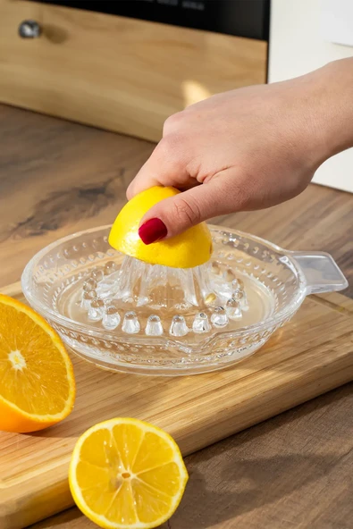 Cam Portakal Limon Sıkacağı Limonluk Portakal Sıkacağı - 4