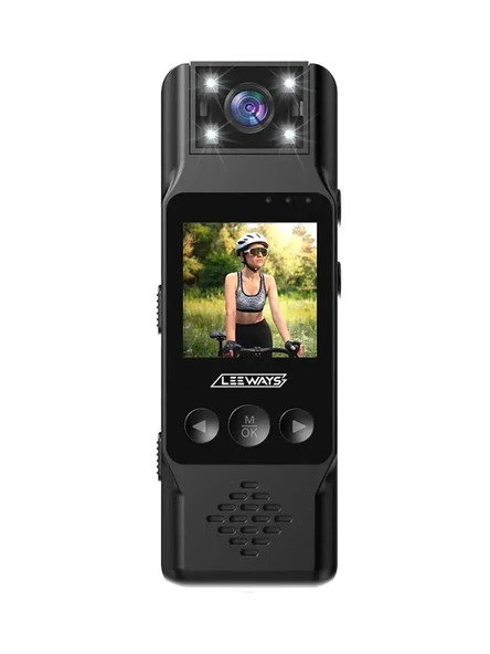 4K 1080p HD Mini Vücut-Yaka Kamerası Aksiyon Kamerası