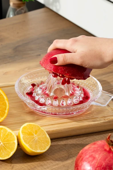 Cam Portakal Limon Sıkacağı Limonluk Portakal Sıkacağı - 5