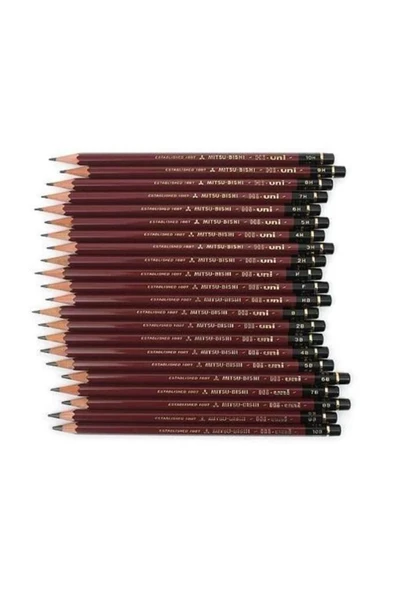 Uni Hi-Uni Art Dereceli Kalem Seti 22'Li - 3