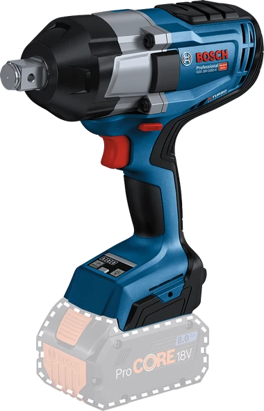 Bosch Professional GDS 18V-1050 H (Solo) Akülü Darbeli Somun Sıkma Makinesi