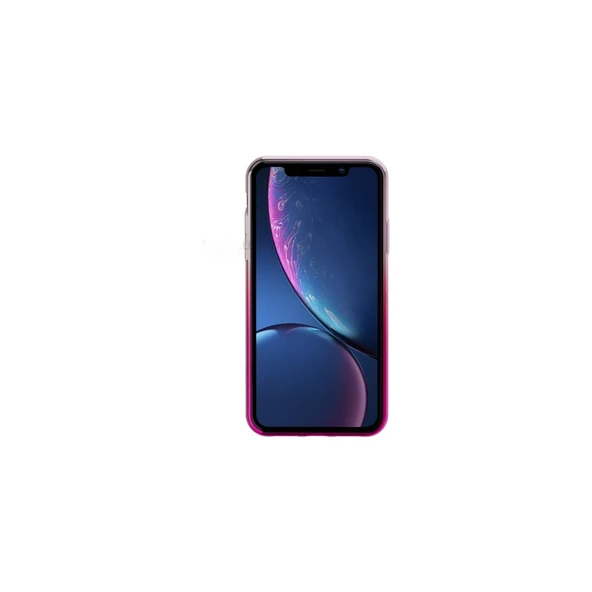 Baseus Apple iPhone XR 6.1 Glow Case Şeffaf Silikon Kılıf WIAPIPH61-XG04 - 3