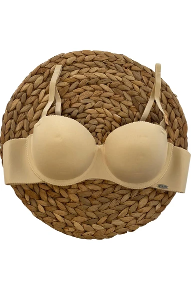 F.K Lazer Kesim Balenli Desteksiz Straplez Sütyen - 382 - 9