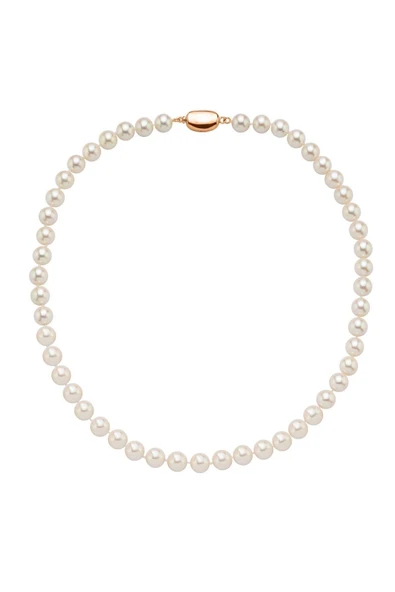 8,5 mm GIA Sertifikalı Akoya İncisi Kolye - Resim 4