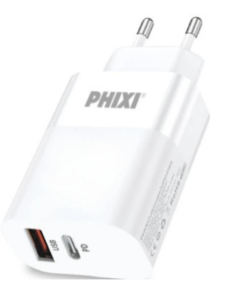 Ultimate UPD4165 65W PD Çift Çıkışlı Hızlı Şarj Adaptör, Hızlı Şarj Başlığı