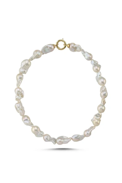 22,5 mm Barok İnci Kolye - Resim 3