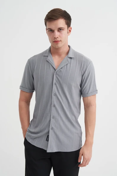 Cazador Erkek Kısa Kol Polo Yaka Gömlek Slim Fit