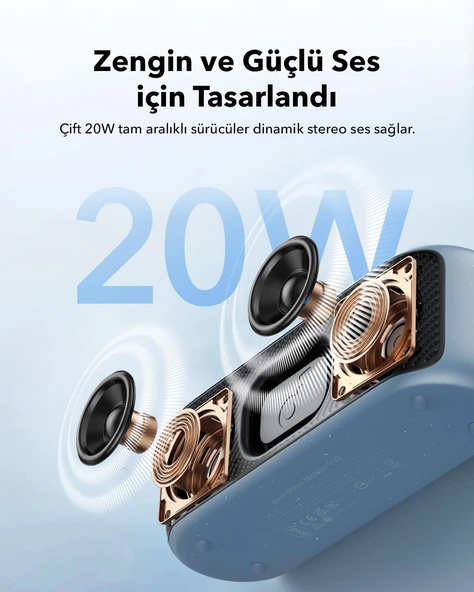 Anker Soundcore Motion 100 Hoparlör A3133 Siyah - 5