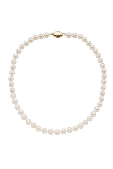 8,5 mm GIA Sertifikalı Akoya İncisi Kolye - Resim 5