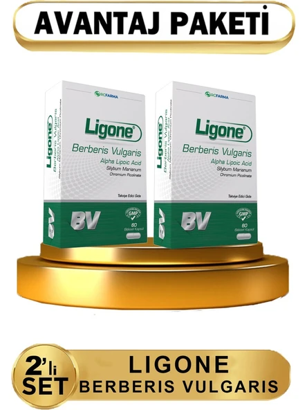 Ligone Berberis Vulgaris 60 Kapsül 2 Adet