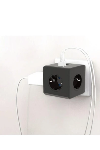 Airstorr Fulltech Termal Akım Korumalı, Isıya Dayanıklı Çoklu Piriz, 3x Usb Ftr-09 - 1