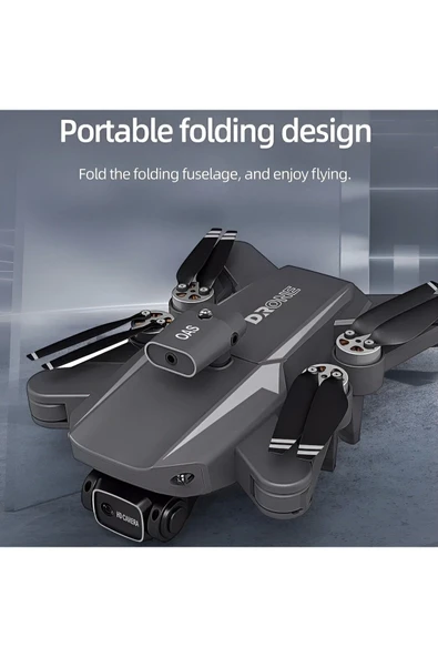 Airstorr Drone 968 Lazer Sensör Optik Akış Önleme HD Çift Kamera Fırçasız Motor Profesyonel Drone. - 3