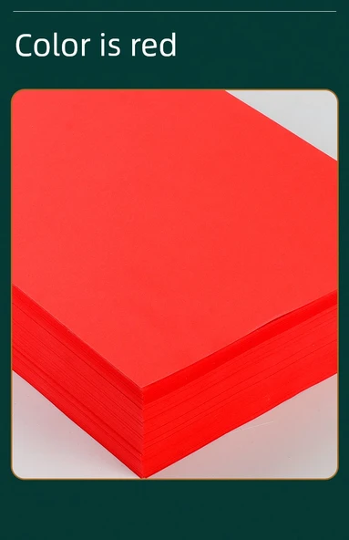 Origami Kağıdı Seti - 15x15 cm, 21x21 cm, A4 - Her Birinden 100 Yaprak - 8