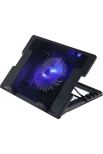 MEGAMUS Havalandırmalı Destek Işık Sessiz USB Dizüstü Game Oyun Fanlı Laptop Soğutucu