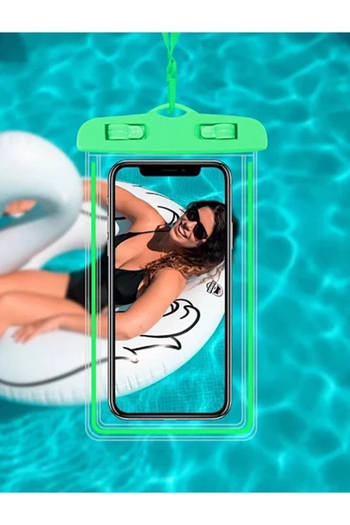 MEGAMUS Su Geçirmez Waterproof Telefon Kılıfı Deniz Havuz Altı için Askı