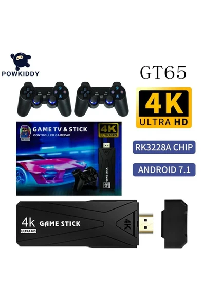 MEGAMUS Y3 Android 4K HD TV video oyunu 2.4G kablosuz Retro oyun konsolları