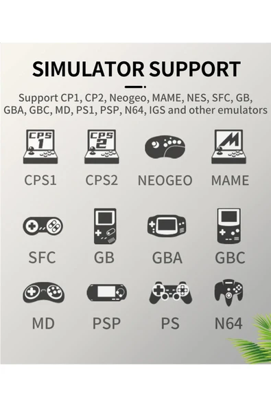 MEGAMUS Y3 Android 4K HD TV video oyunu 2.4G kablosuz Retro oyun konsolları - 3