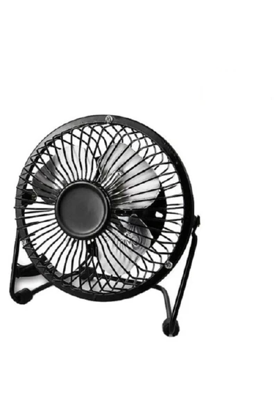 Airstorr Masa Üstü Usb Fan Soğutucu Vantilatör Usb Girişli Metal Serinletici