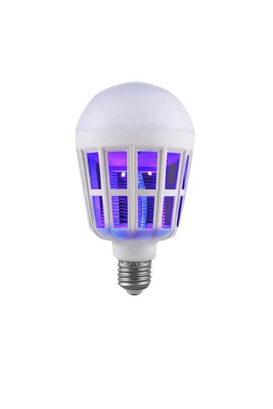 MEGAMUS Airstorr Sinek Kovucu Sivrisinek Öldürücü LED Lamba Ampul 9WATT