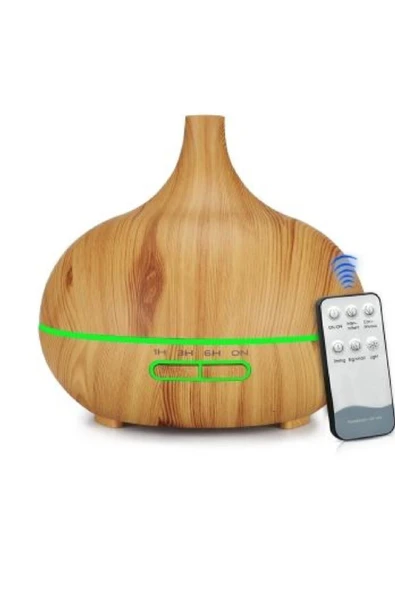Airstorr Aroma Difüzörü Buhar Ultrasonik 7 Renk Led Işıklı Aromatik Oda Kokusu Hava Nemlendirici 550 - 4