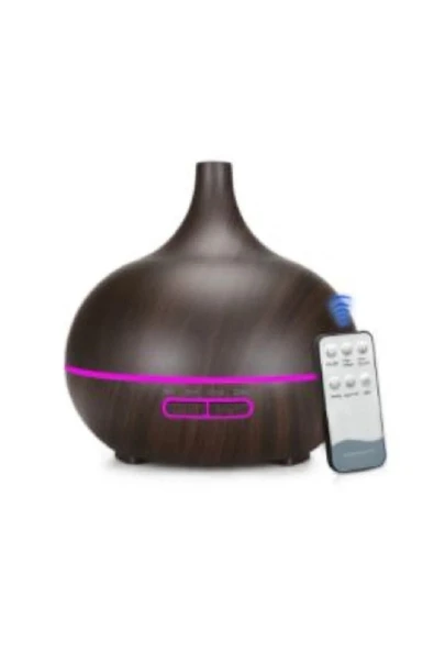 Airstorr Aroma Difüzörü Buhar Ultrasonik 7 Renk Led Işıklı Aromatik Oda Kokusu Hava Nemlendirici 550