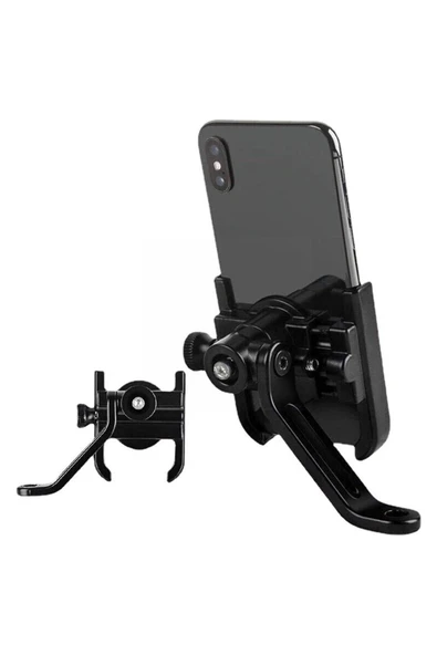 MEGAMUS Motosiklet Bisiklet Telefon Tutucu Navigasyon Ayna Bağlantılı - 2