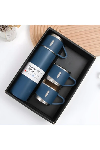 MEGAMUS Vakum Paslanmaz Çelik Termos Bardak Açık Sıcak Su Termal Termos Ofis Iş Tarzı Termos Şişe