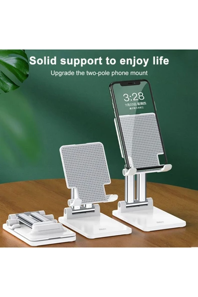 MEGAMUS Esnek Katlanabilir Taşınması Kolay Telefon Tablet tutucu stand - 3