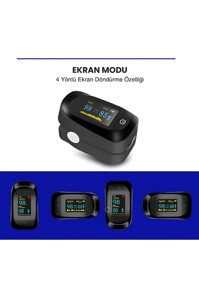 Airstorr Sesli Parmak Tipi Pulse Oksimetre - 3