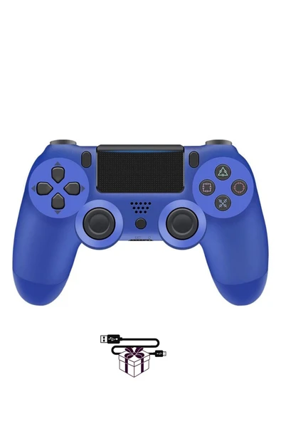 Airstorr Kablosuz Titreşimli Oyun Kolu Siyah Joystick Ps4 Oyun Kolu