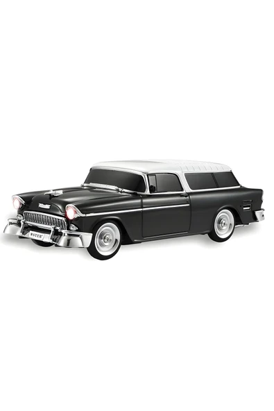 MEGAMUS WS-1955 Chevrolet araba şekilli kablosuz BT hoparlör TF USB FM Handsfree TWS LED şarj edilebilir - 1