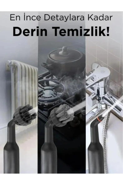 Airstorr Ast-01 Çok Fonksiyonlu Buharlı Temizlik Makinesi | 2000w Güçlü Buhar, 2l Su Kapasitesi - 4