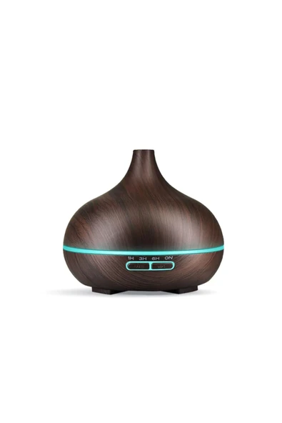 Airstorr Aroma Difüzörü Buhar Ultrasonik 7 Renk Led Işıklı Aromatik Odakokusu Hava Nemlendirici 550 ml - 4