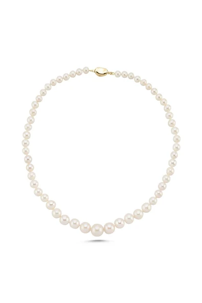 12,5 mm Süzme İnci Kolye - Resim 5