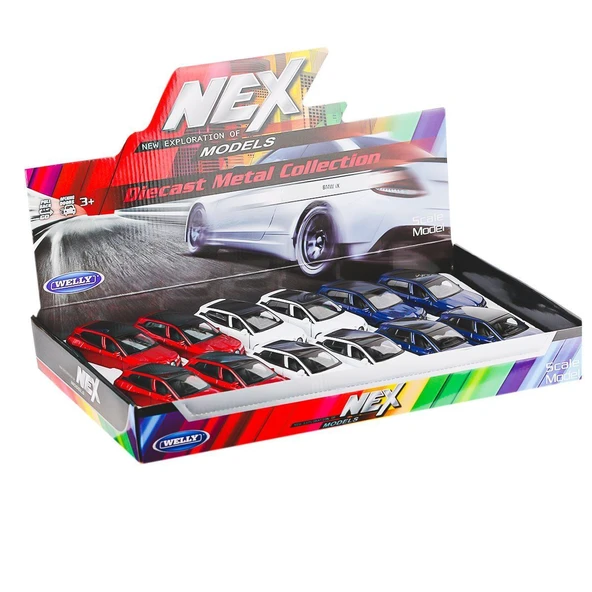 43832 Welly 1:34 BMW IX Çek Bırak Model Araba - 1 Adet Stokta Olan Gönderilir