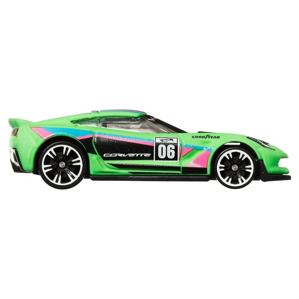 HLH72 Hot Wheels Neon Yarışlar Temalı Arabalar 10 adet koli ile satılır. Koli fiyatıdır. - 5