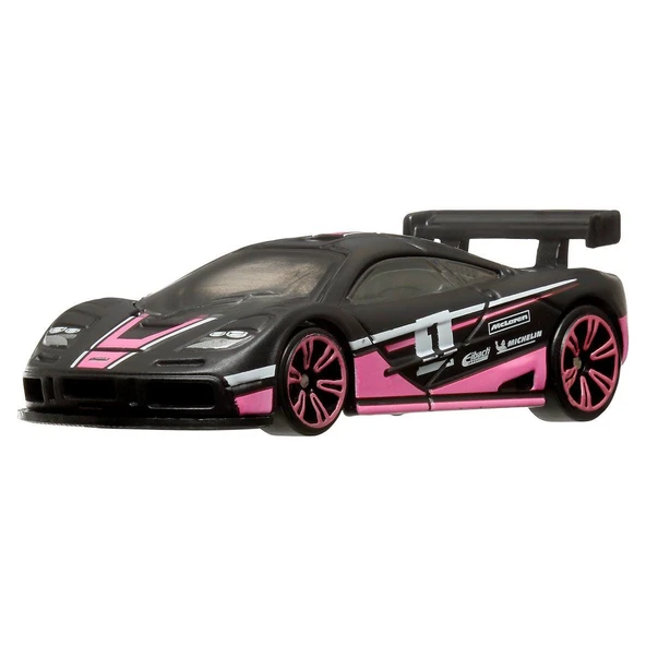HLH72 Hot Wheels Neon Yarışlar Temalı Arabalar 10 adet koli ile satılır. Koli fiyatıdır. - 6