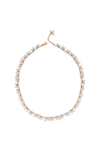 Kadın Sallantılı Doğal Kültür İncisi Kolye - Resim 3