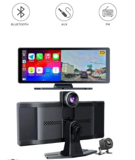 Torima T94C41 Wifi Bluetooth 4K Carplay Ön-Arka Araç Kamerası